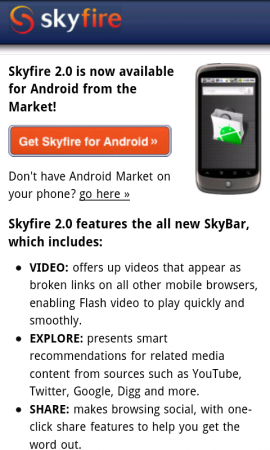  Skyfire    Android