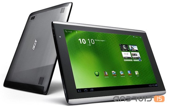    Android 3.1  Iconia Tab A500