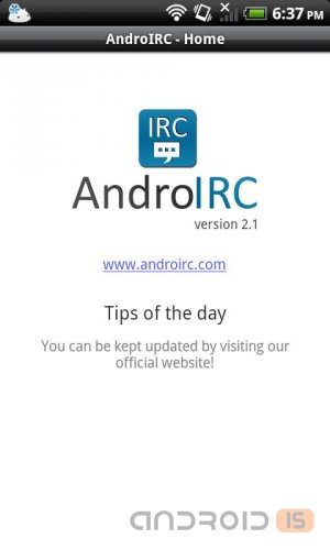 AndroIRC 3.2.1