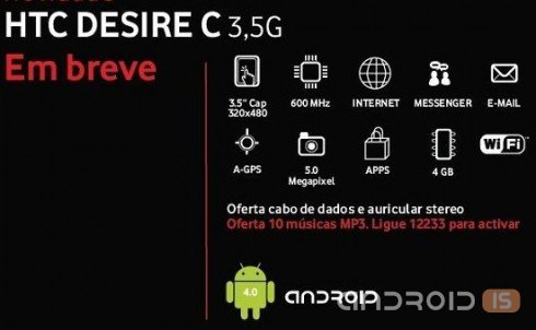HTC Desire C: ,     