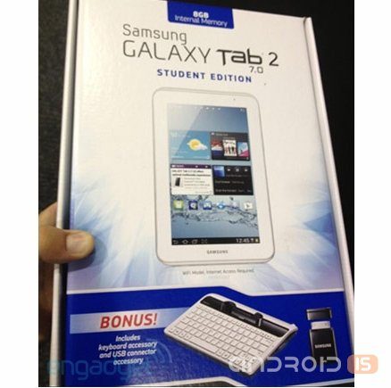    - Samsung Galaxy Tab 2 7.0 Student Edition