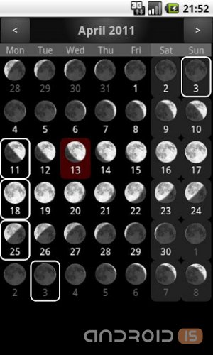 Lunafaqt sun and moon info