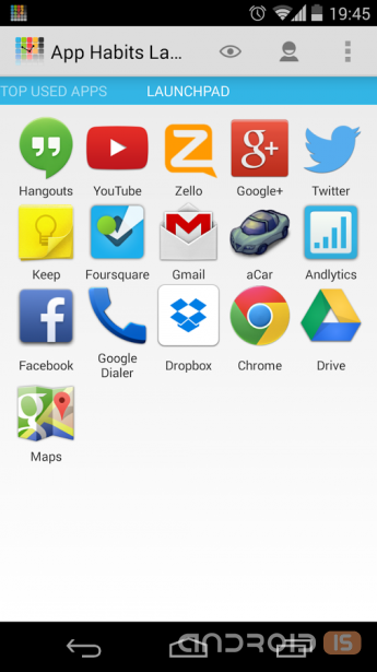     Google Play - App Habits