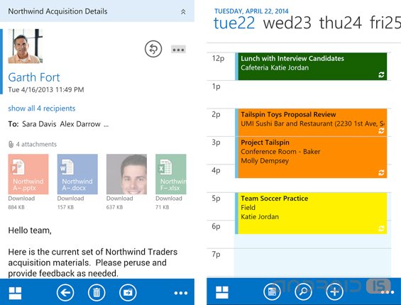 Microsoft  Outlook  Android