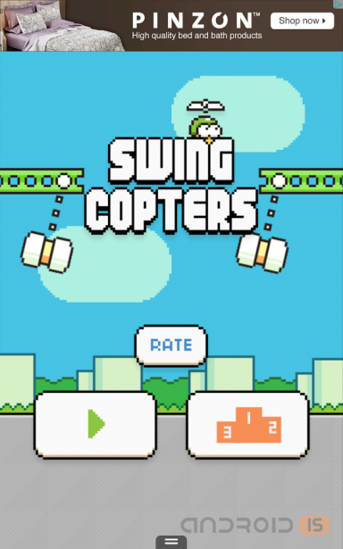    Flappy Bird -  Swing Copters