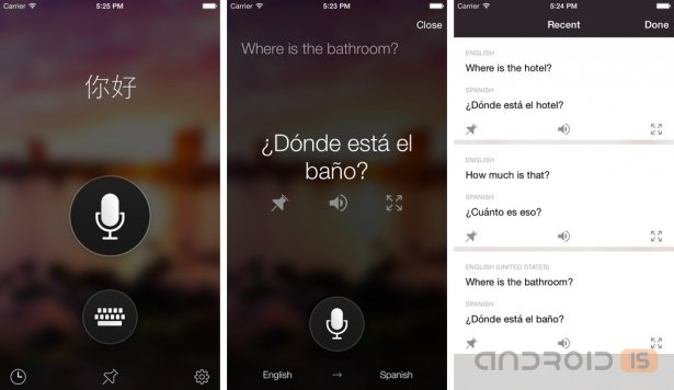Microsoft  Translator  Android  iOS