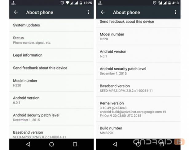 Google   Android 6.0.1 Marshmallow