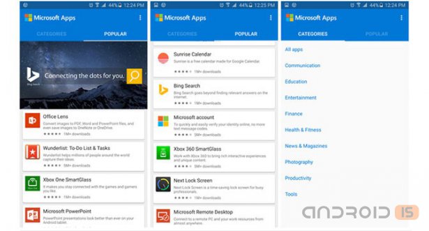 Microsoft Apps -   Android 