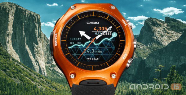 CES 2016:   Casio Smart Outdoor Watch