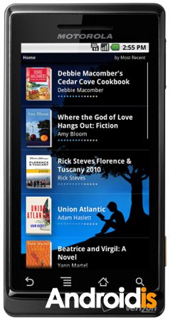 Приложение Kindle для ОС Android