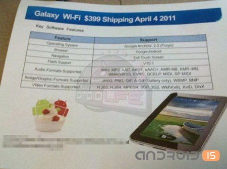 Samsung    Galaxy Tab