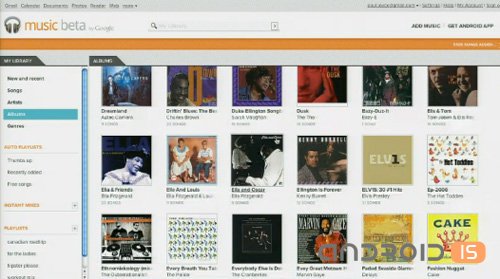 Google I/O 2011:   Music Beta