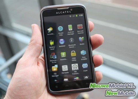 Alcatel One Touch 995 дешево и с Android 4.0