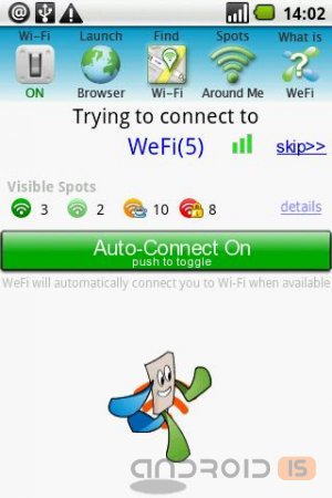 WeFi  Automatic WiFi