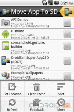 DroidSail Super App2SD (ROOT) 2.3