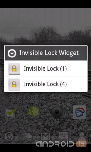 Invisible Lock Widget 1.3