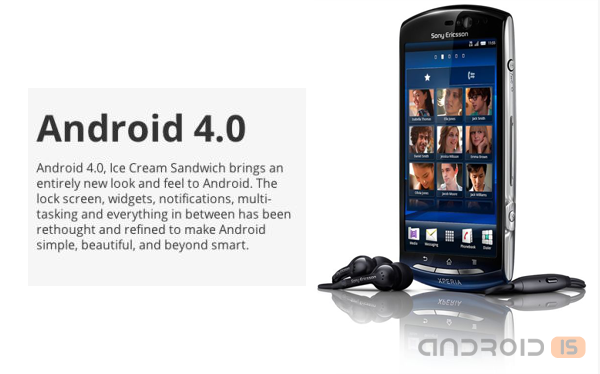  Android 4.0   Sony Ericsson