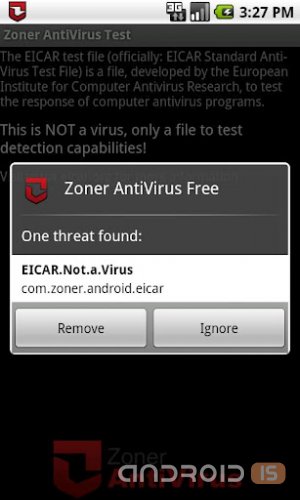 Zoner AntiVirus Test