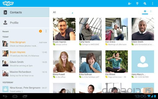     Skype 3.0  Android
