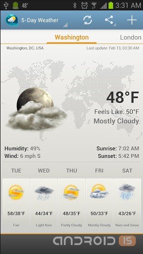 Android Weather