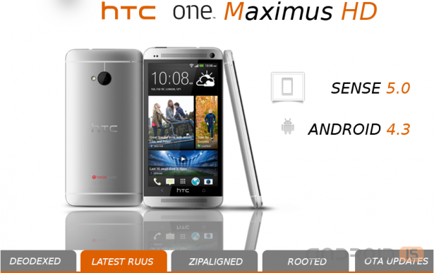    Android 4.3   HTC One