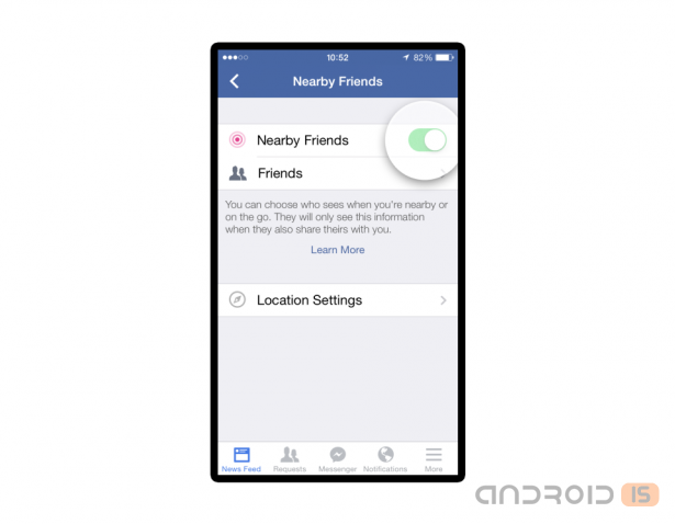 Facebook внедряет функцию слежки за друзьями