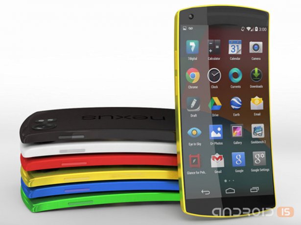 Nexus 6 получит Android L и изогнутый дисплей
