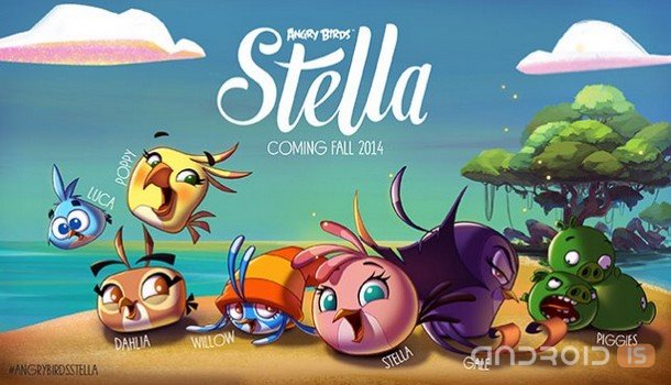 Известна дата релиза Angry Birds Stella