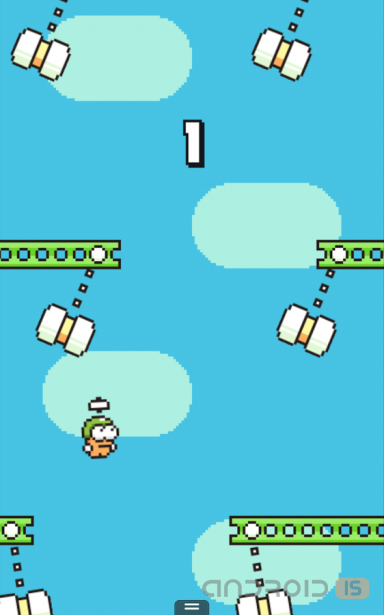 Новинка от создателя Flappy Bird - игра Swing Copters