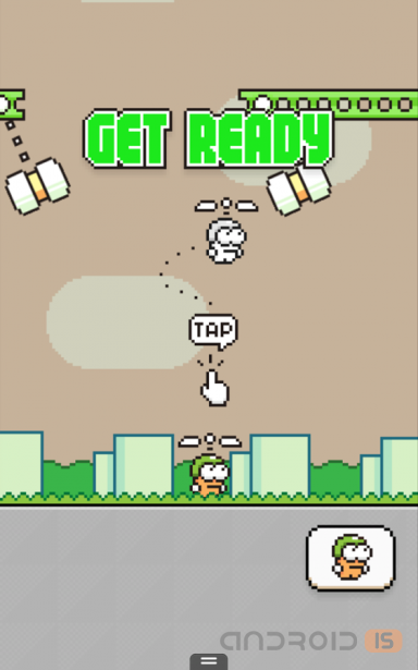 Новинка от создателя Flappy Bird - игра Swing Copters