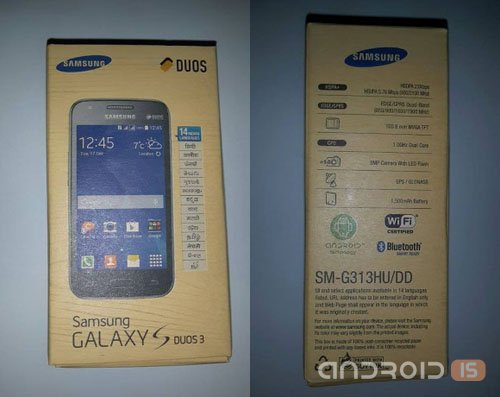 Samsung Galaxy S Duos 3 появился в продаже до анонса