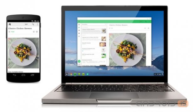 Chrome OS получила поддержку Android приложений
