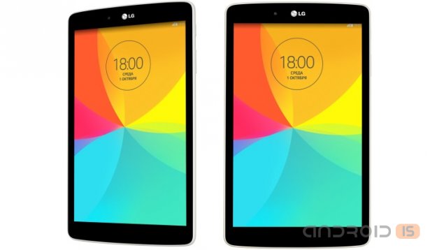 LG анонсировала в России обновленный планшет G Pad 8.0