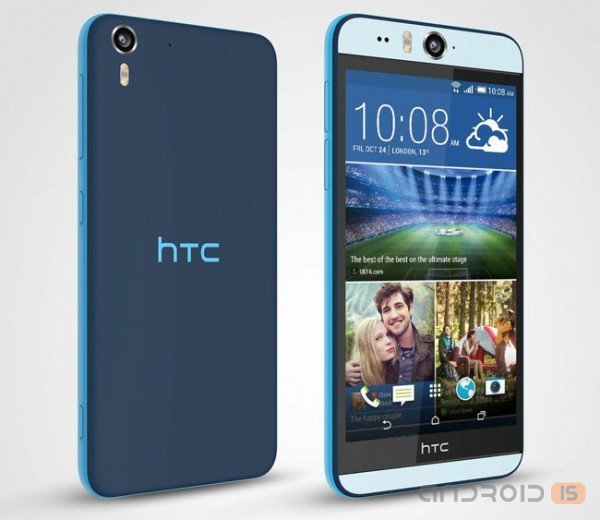 HTC Desire EYE - флагман с упором на селфи