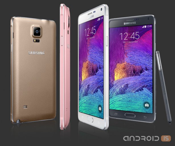 Samsung анонсировала новый Galaxy Note 4 LTE-A