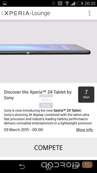 Sony облажалась: Xperia Z4 за неделю до анонса