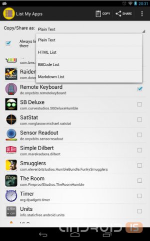 List My Apps 