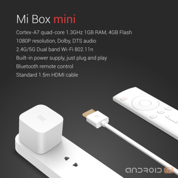 Телеприставка Xiaomi Mi Box Mini уже в продаже