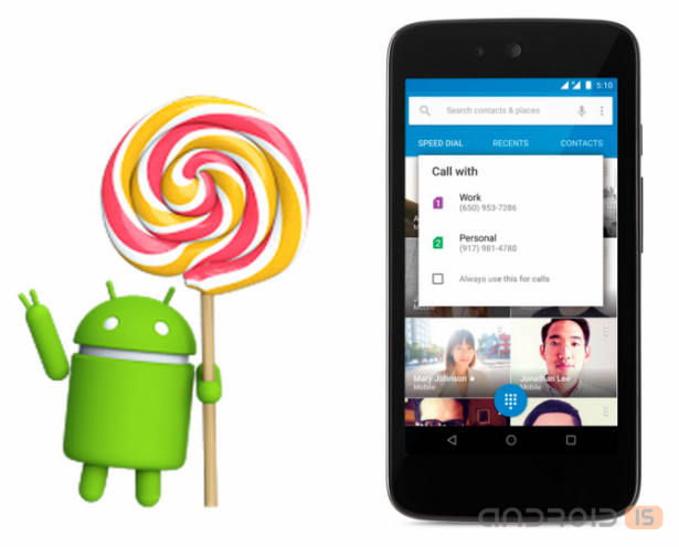 Официально: Google выпустила обновление Android 5.1