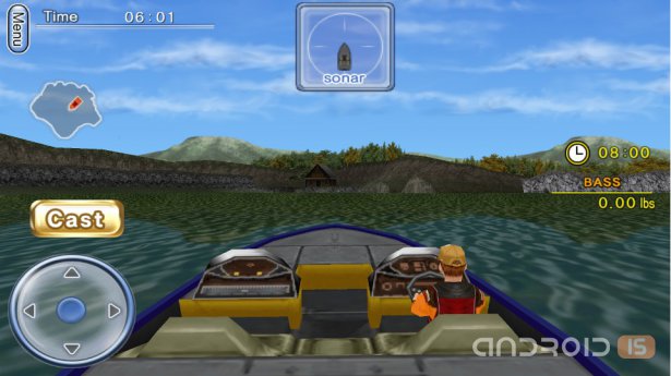 Bass Fishing 3D on the Boat 
