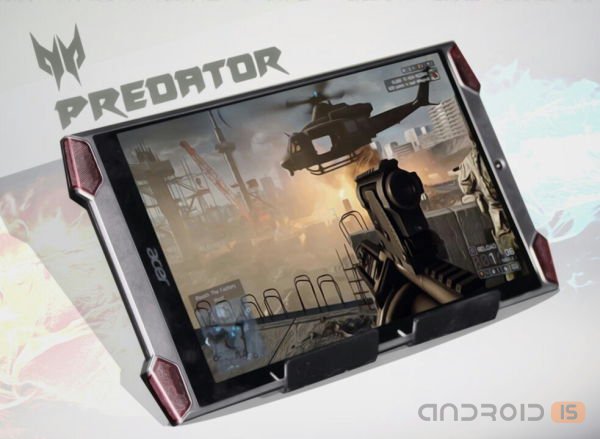 Acer запустила в производство планшет Predator 8
