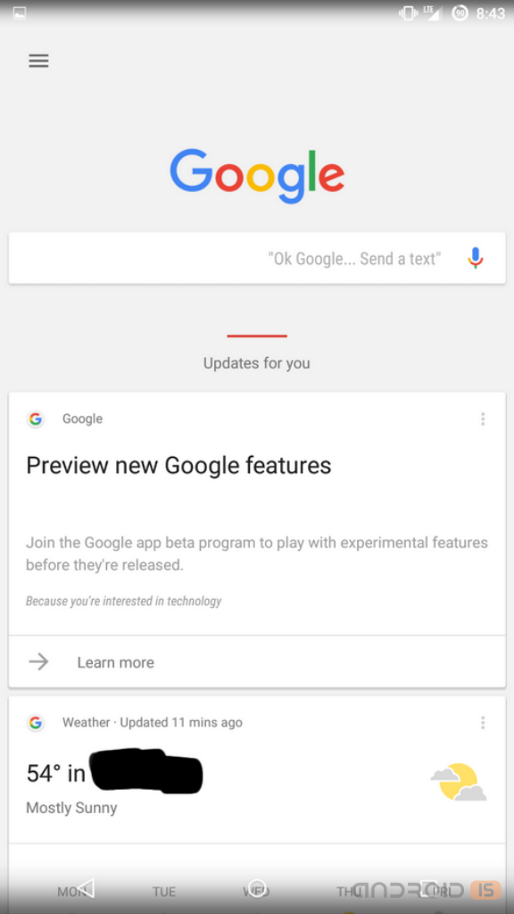 Google приступила к тестированию нового поисковика