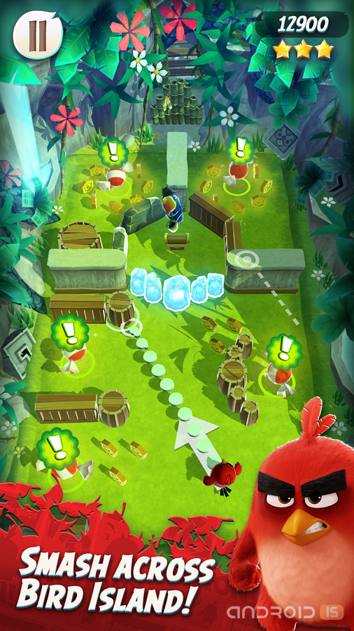 Взломанная игра angry. Игра Angry Birds Action. Angry Birds игры Rovio. Новый Энгри бердз на андроид. Взломанная игра Angry Birds птички.