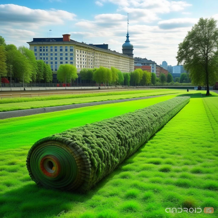 Рулонный газон в Москве и его преимущества